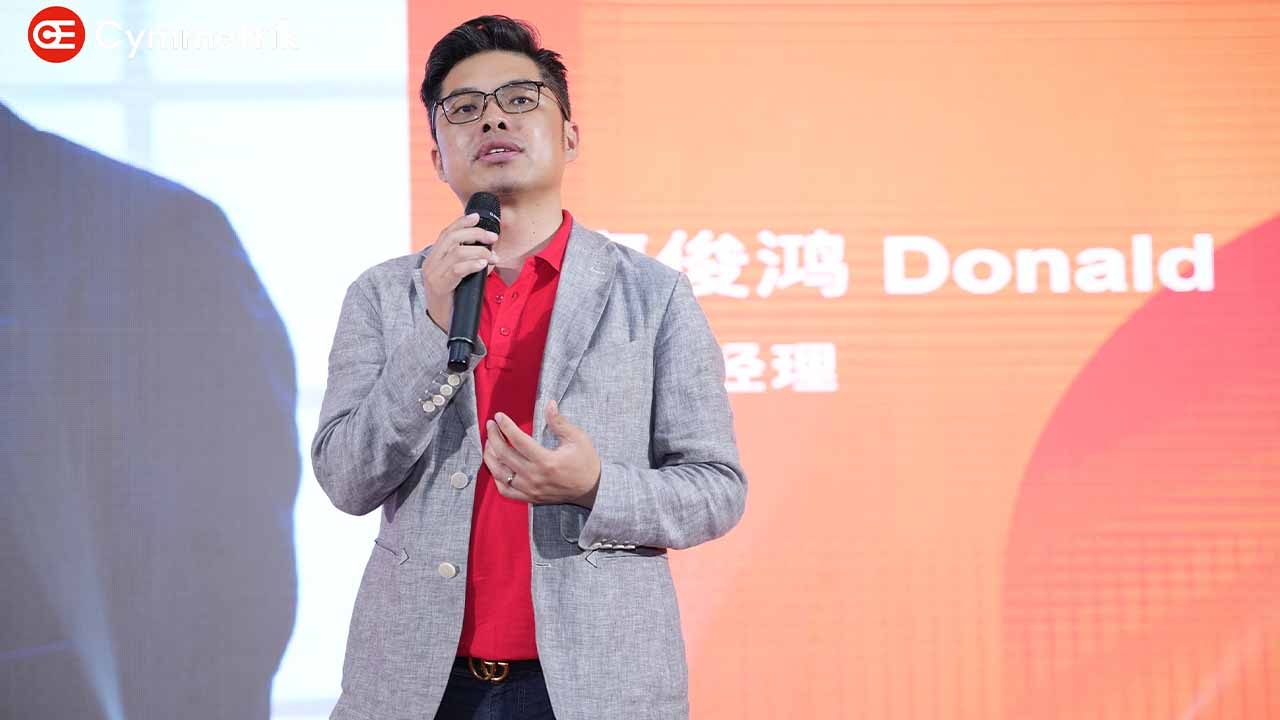 Donald Liao, deputy general manager of Cymmetrik Zhejiang